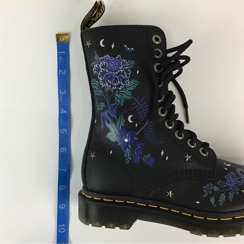 NWT Dr Martens 1490 Mystic Floral Leather Mid Calf Boots | 5 - Picture 11 of 16